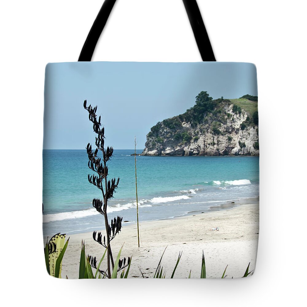 Waves Tote Bag featuring the photograph Summer New Zealand Beach by Yurix Sardinelly