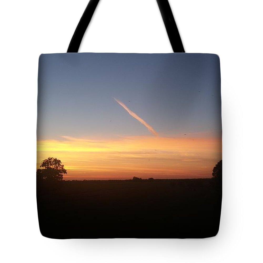 Landscape Tote Bag featuring the photograph Summer nights by Melissa Van der Haven