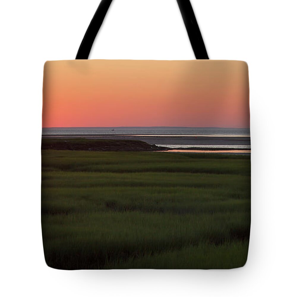Summer Sun Down Tote Bag featuring the photograph Summer Sun Down by Michelle Constantine