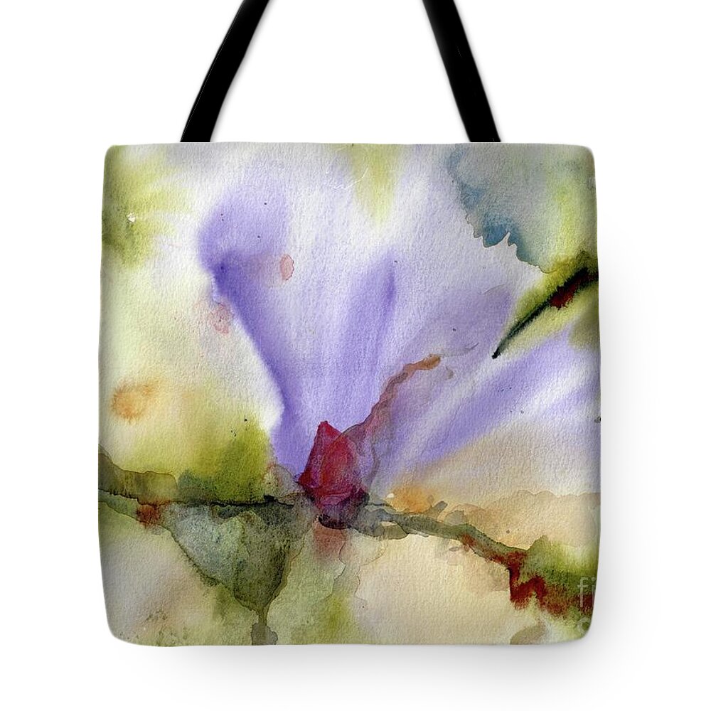 #creativemother Tote Bag featuring the painting SummersEnd 02 by Francelle Theriot
