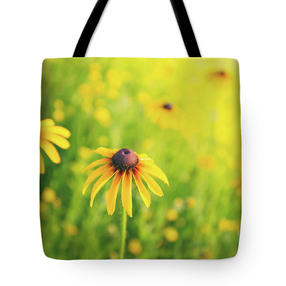 Wildflowers Tote Bag featuring the photograph Summertime by Becqi Sherman