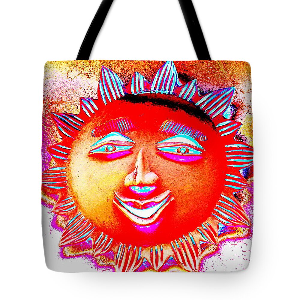 Acrylic Tote Bag featuring the photograph Sun by M Diane Bonaparte