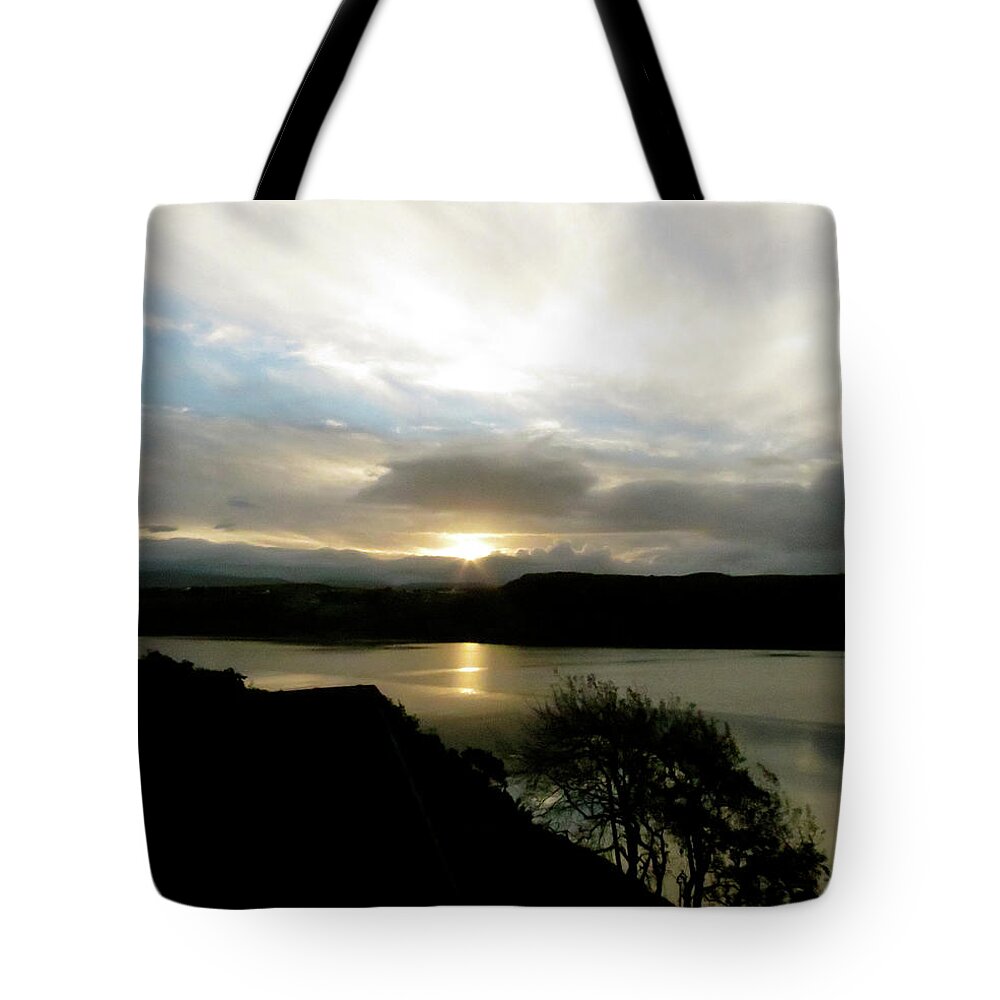 Morning Sky Tote Bag featuring the photograph Sun Rise by Azthet Photography