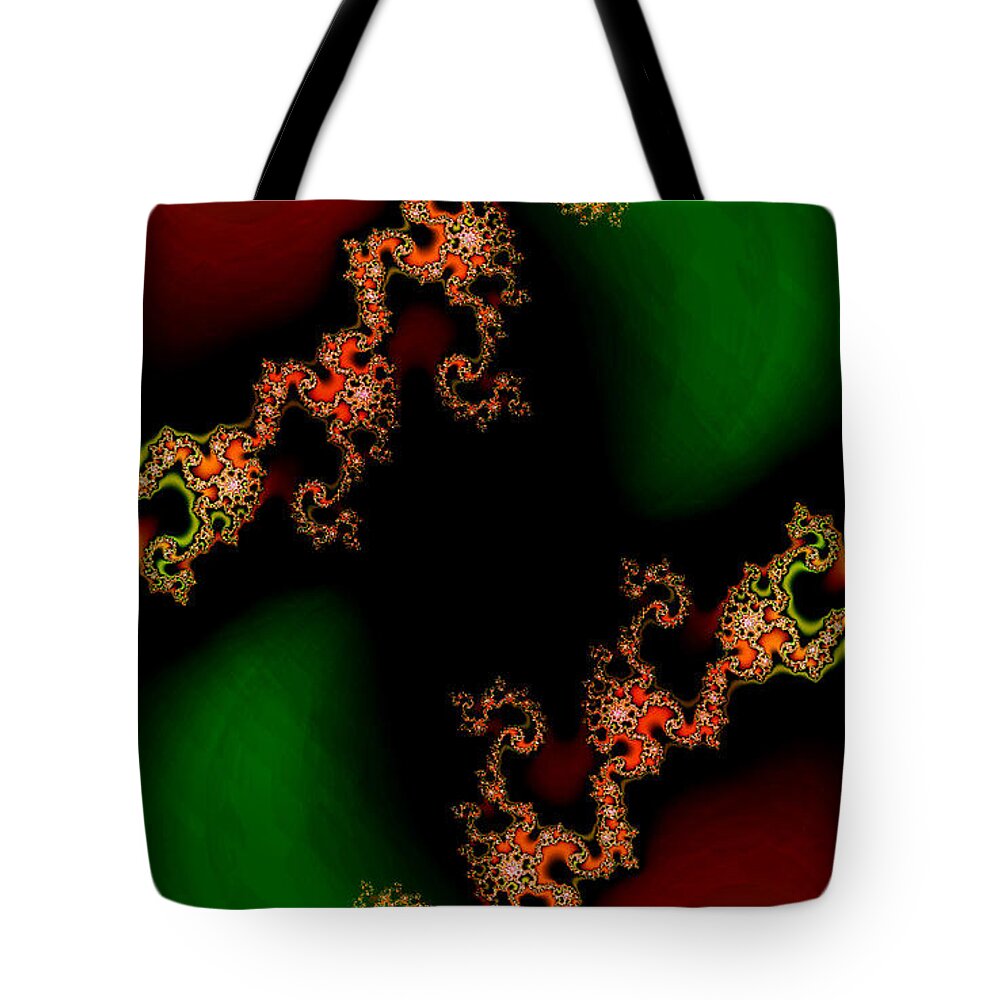 Clay Tote Bag featuring the digital art Sun Spots by Clayton Bruster