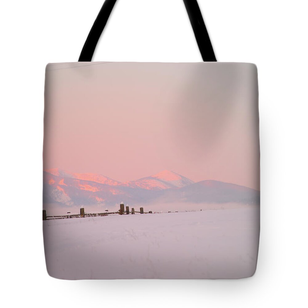 Troystapek Tote Bag featuring the photograph Sun Up on 12th by Troy Stapek