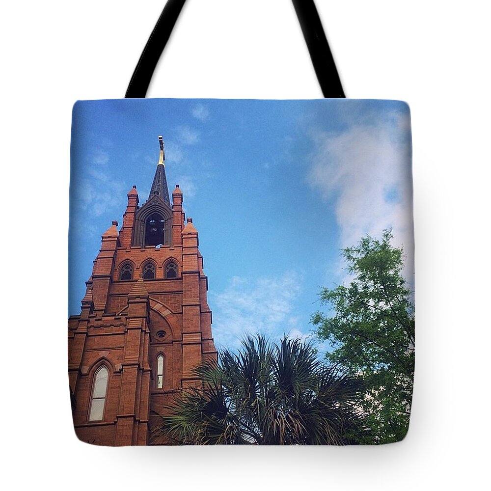 Lowcountry Tote Bag featuring the photograph Sunday In The Holy City. This Is The by Cassandra M Photographer