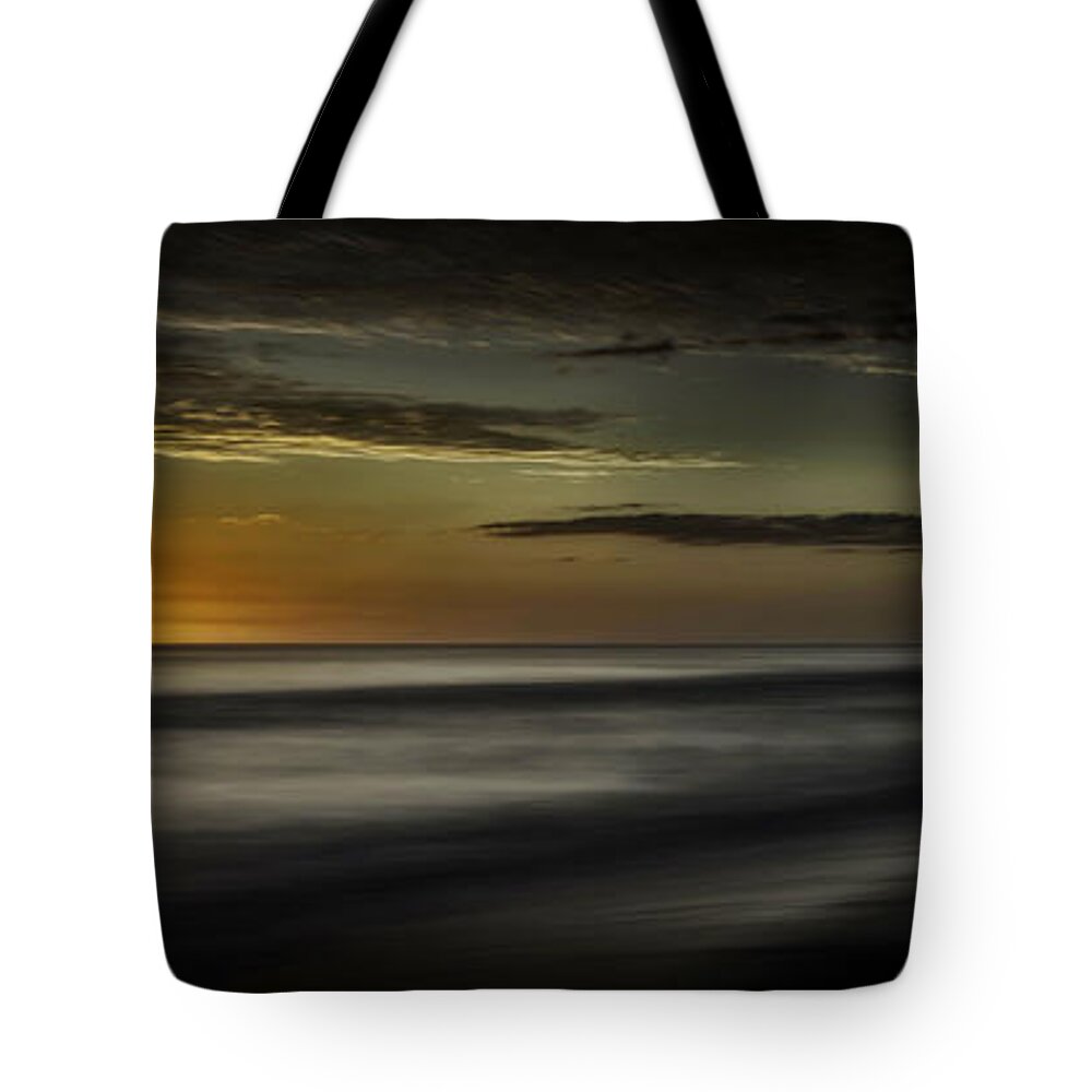 Sundown Tote Bag featuring the photograph Sundown at Santa Rosa Beach by Walt Foegelle