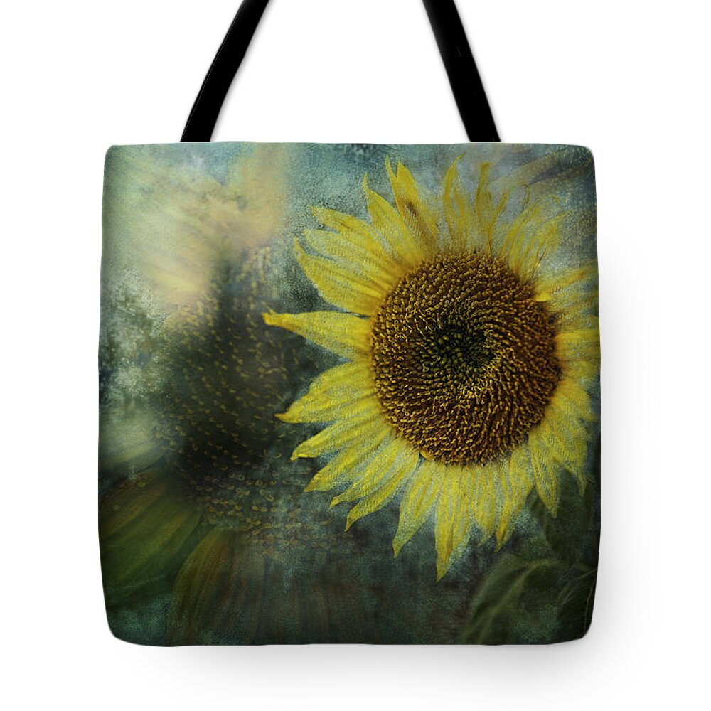Sunflower Tote Bag featuring the photograph Sunflower Sea by Belinda Greb