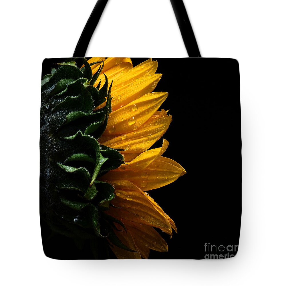 Adrian-deleon Tote Bag featuring the photograph SunFlower Series III by Adrian De Leon Art and Photography