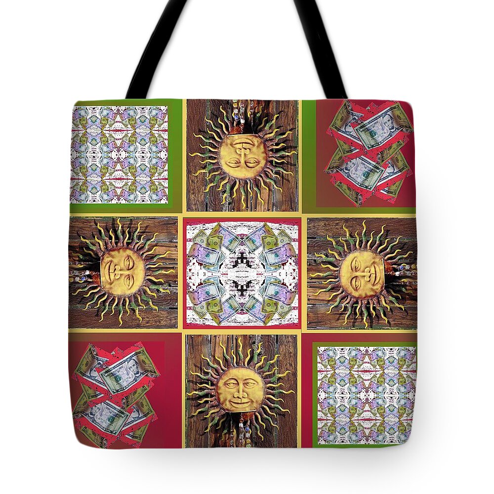 Money Tote Bag featuring the photograph Sunny Money by Feather Redfox