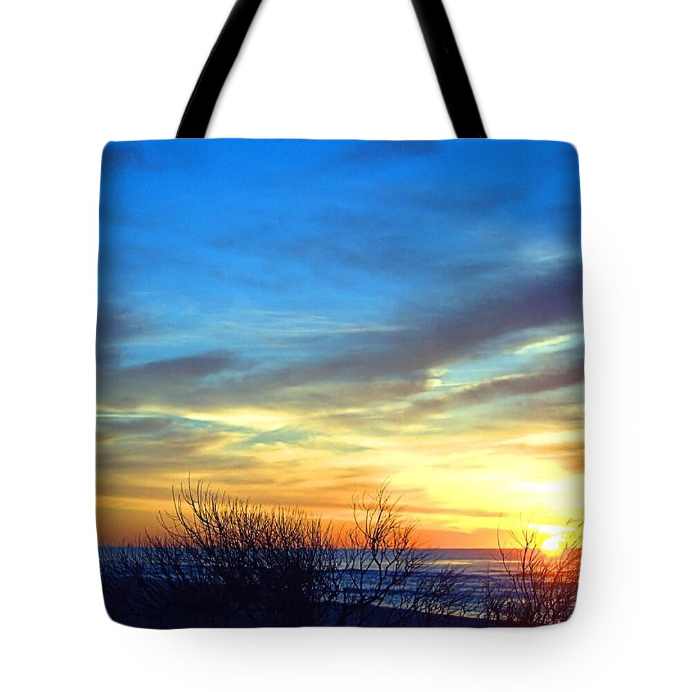 Dunes Tote Bag featuring the photograph Sunrise Dune I I by Newwwman