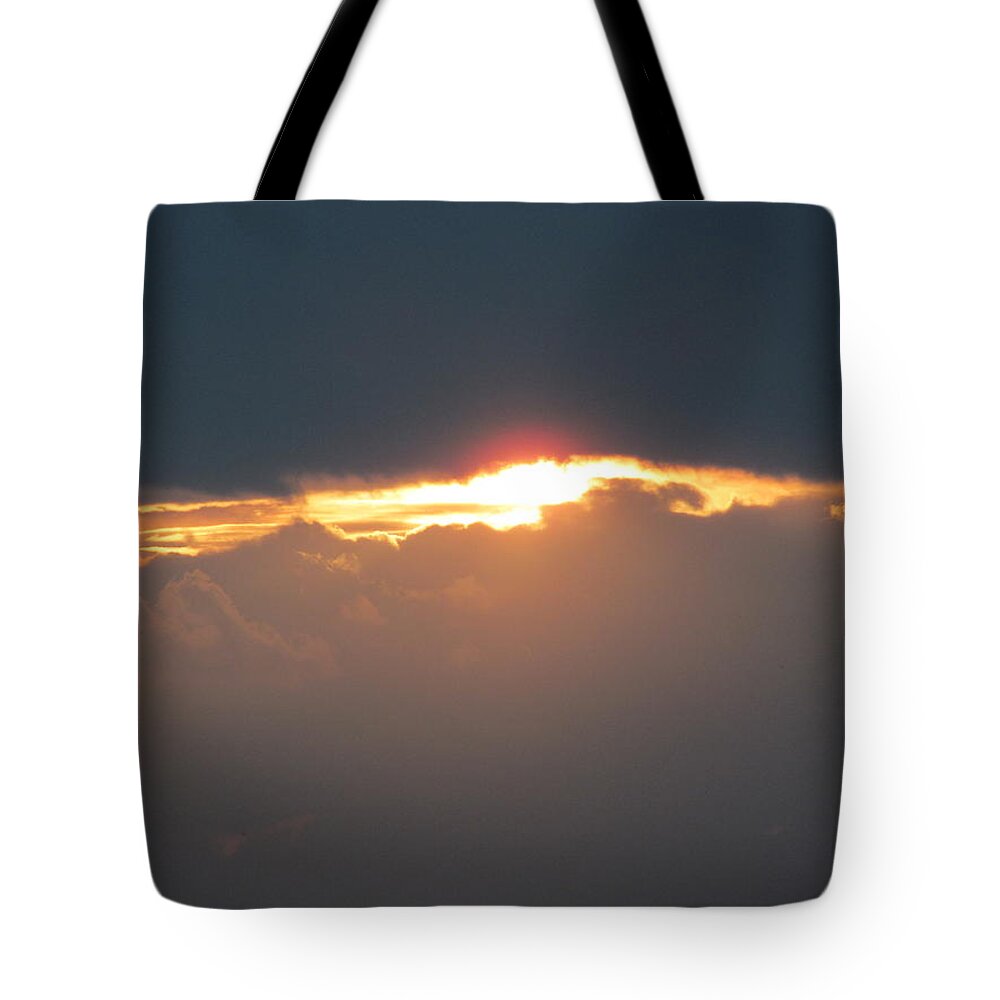 Sunrise Tote Bag featuring the photograph Sunrise by Jackie Russo