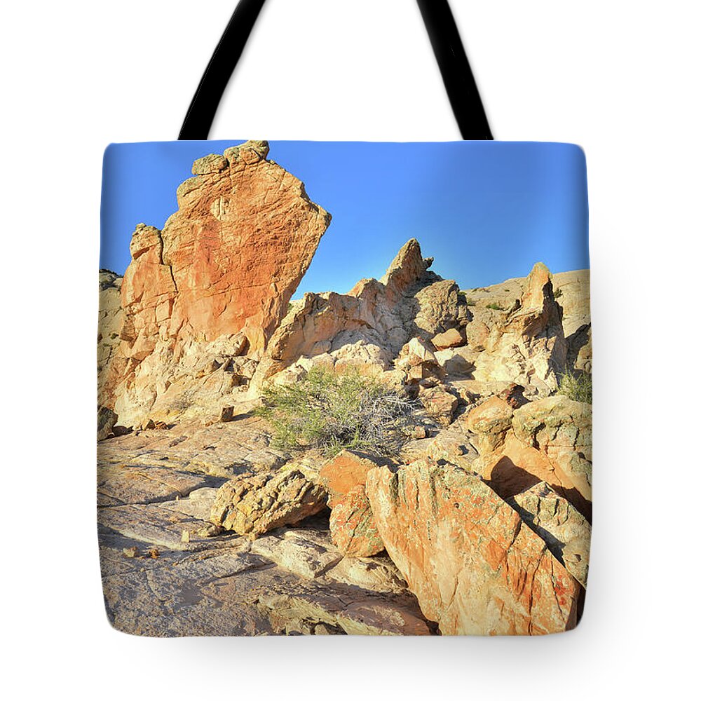 Grand Staircase Escalante National Monument Tote Bag featuring the photograph Sunrise Sculpture by Ray Mathis