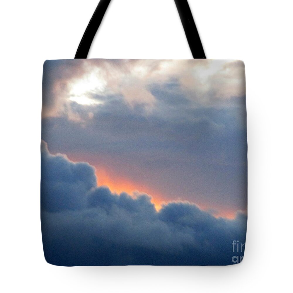 Sunrise Tote Bag featuring the photograph Sunrise Somewhere 2 by Randall Weidner