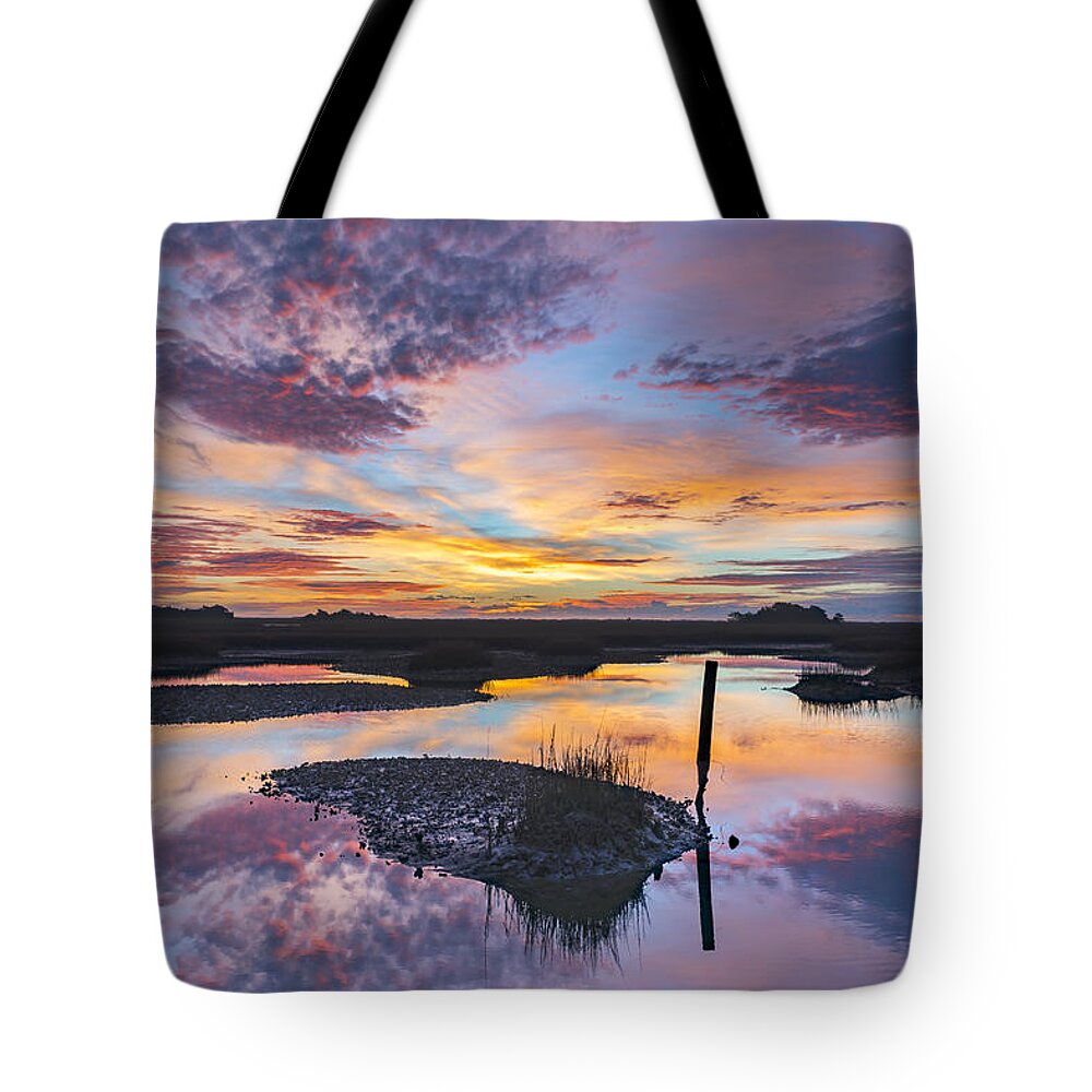 Beautiful Tote Bag featuring the photograph Sunrise Sunset Phot Art - Graffiti Sky by Jo Ann Tomaselli
