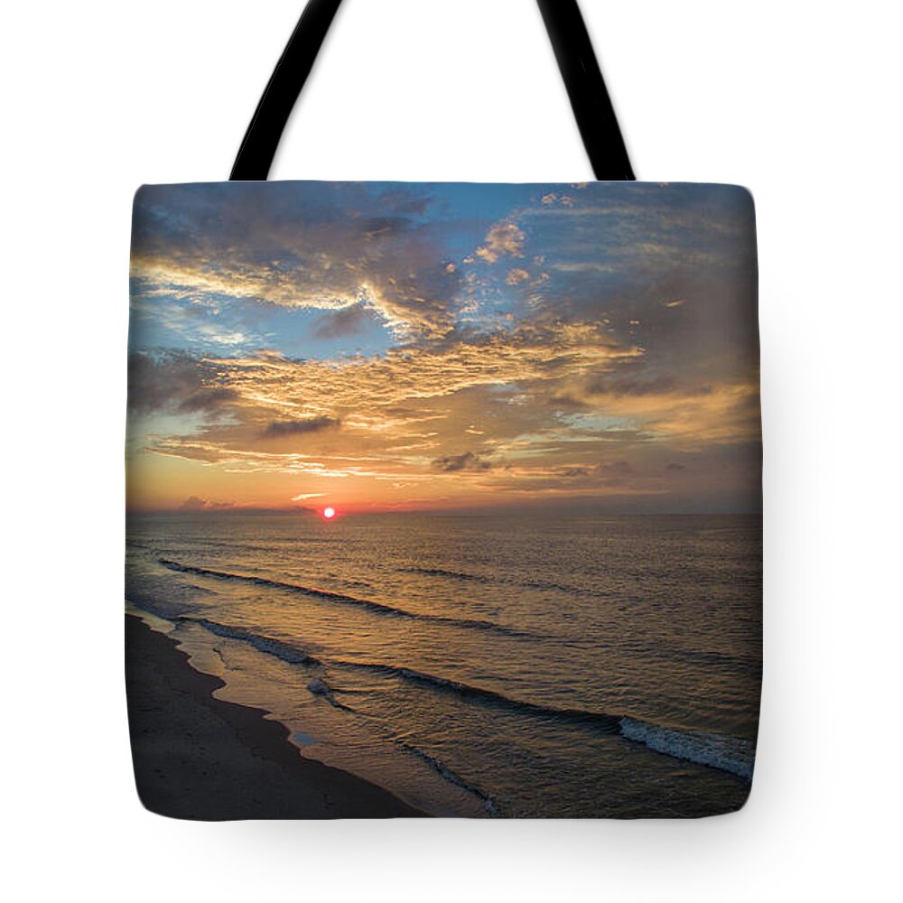Sunrise Tote Bag featuring the photograph Sunrise7 by Star City SkyCams