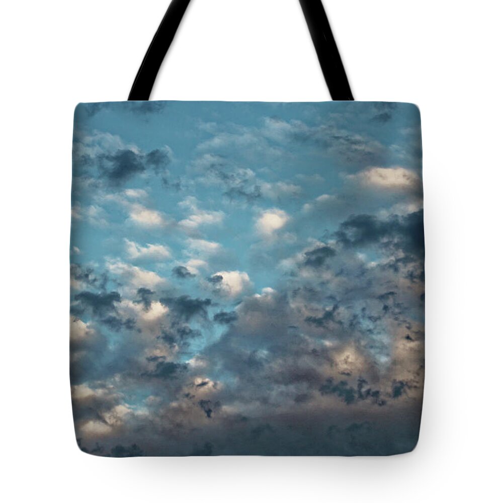 Sunset Tote Bag featuring the photograph Sunset Clouds by Doolittle Photography and Art