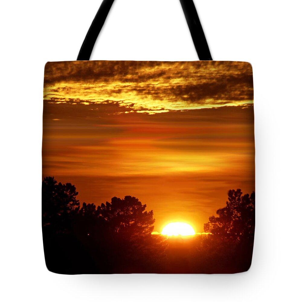 Sunsets Tote Bag featuring the photograph Sunset in Sonoma County by Harold Zimmer