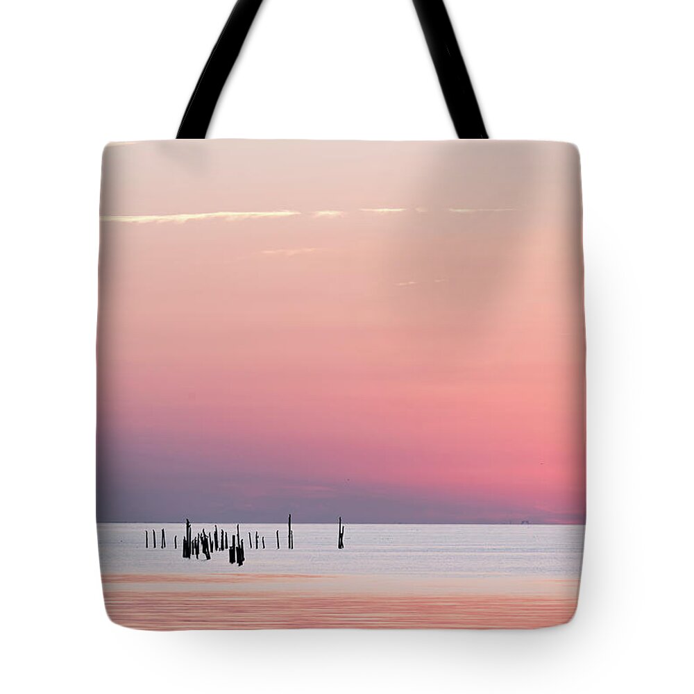 Virginia Tote Bag featuring the photograph Sunset landscape by Framing Places