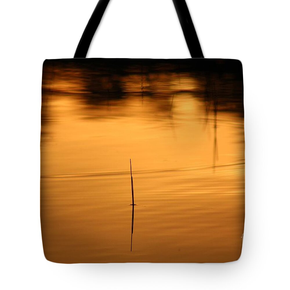 Sunset Tote Bag featuring the photograph Sunset on the water 2 by Deena Withycombe