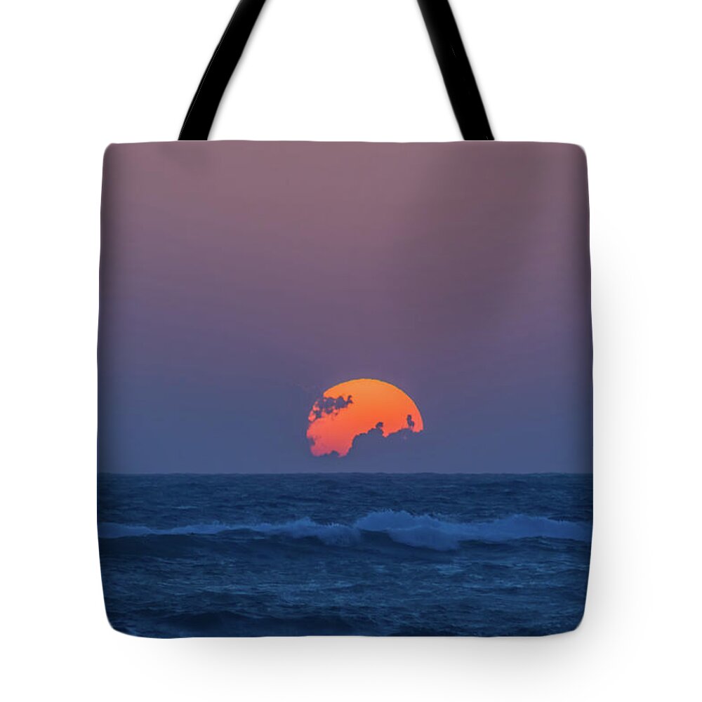 Nature Tote Bag featuring the photograph Sunset by Stelios Kleanthous
