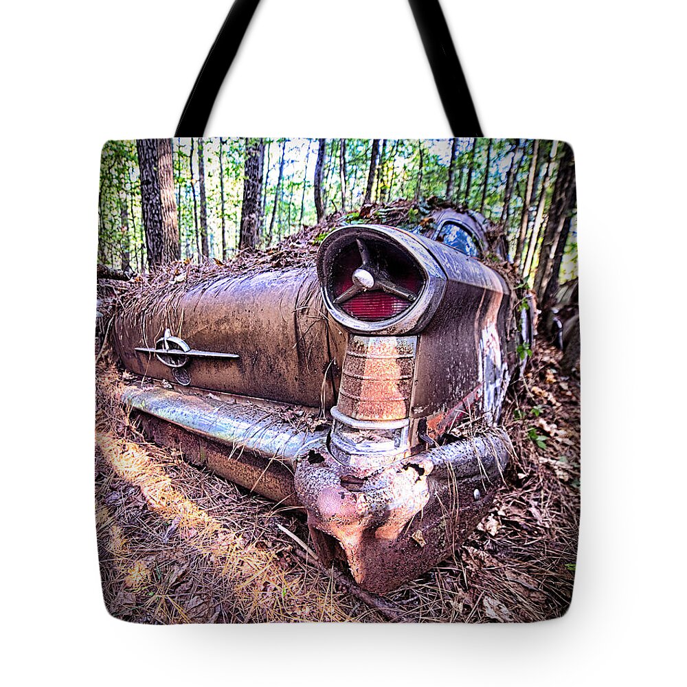 1957 Tote Bag featuring the photograph Super 88 by Alan Raasch