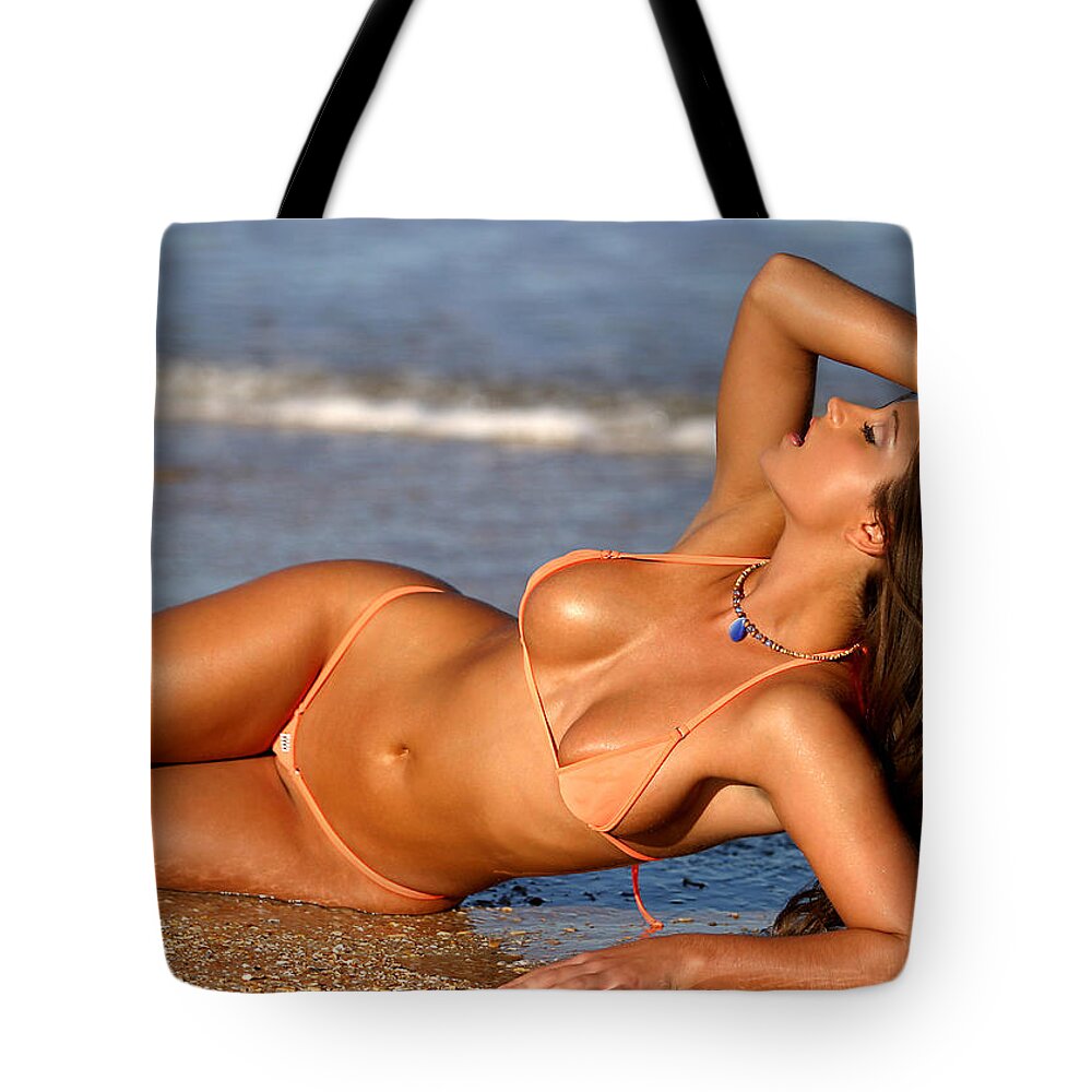 Super HOT Beach Babe Tote Bag by El RioWares picture