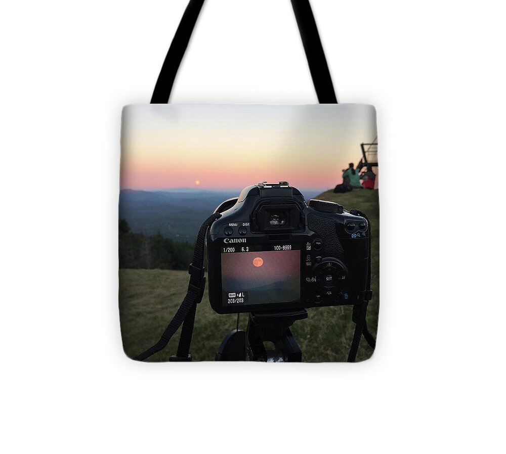 Supermoon Tote Bag featuring the photograph Supermoon by Pat Moore