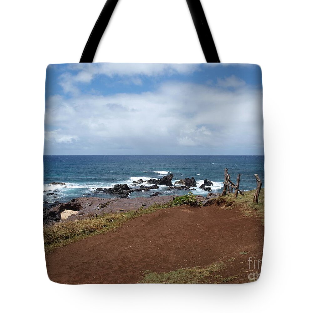 Ho'okipa Tote Bag featuring the photograph Surfs Up by Vivian Martin