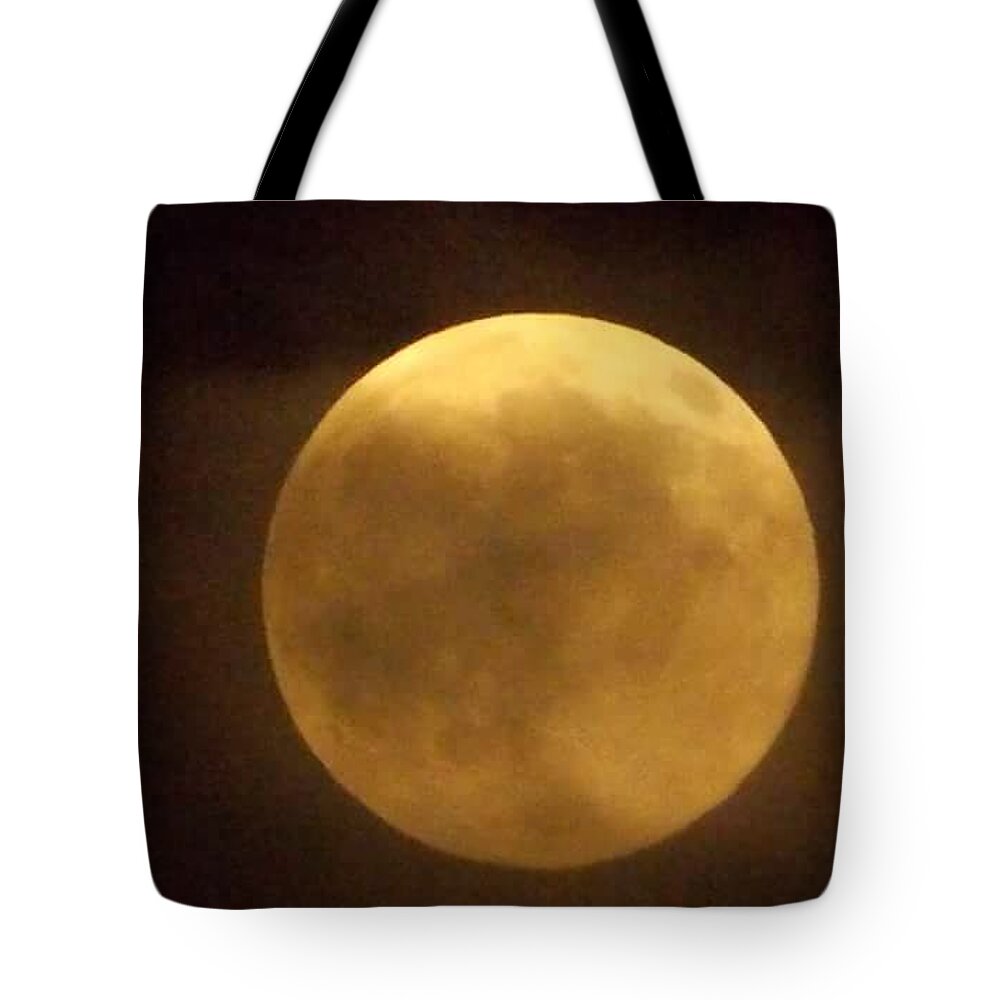 Full Moon Tote Bag featuring the photograph Sutton Moon by Kathleen Moore Lutz