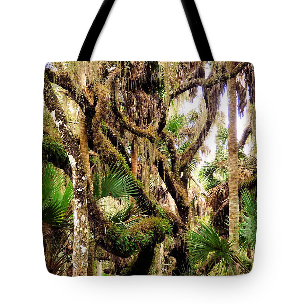 Swamp Tote Bag featuring the photograph Swamp Growth by Rosalie Scanlon