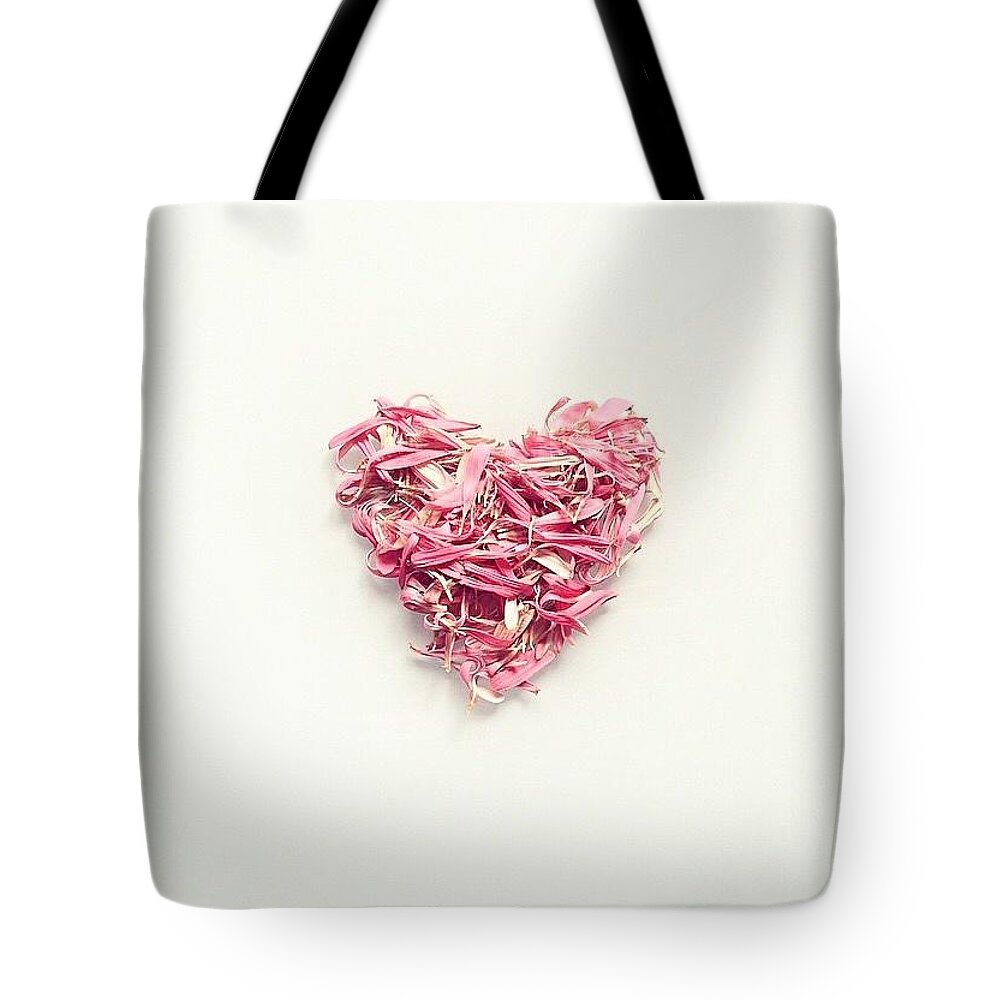 Heart Tote Bag featuring the photograph Sweet heart by Judith Sayrach