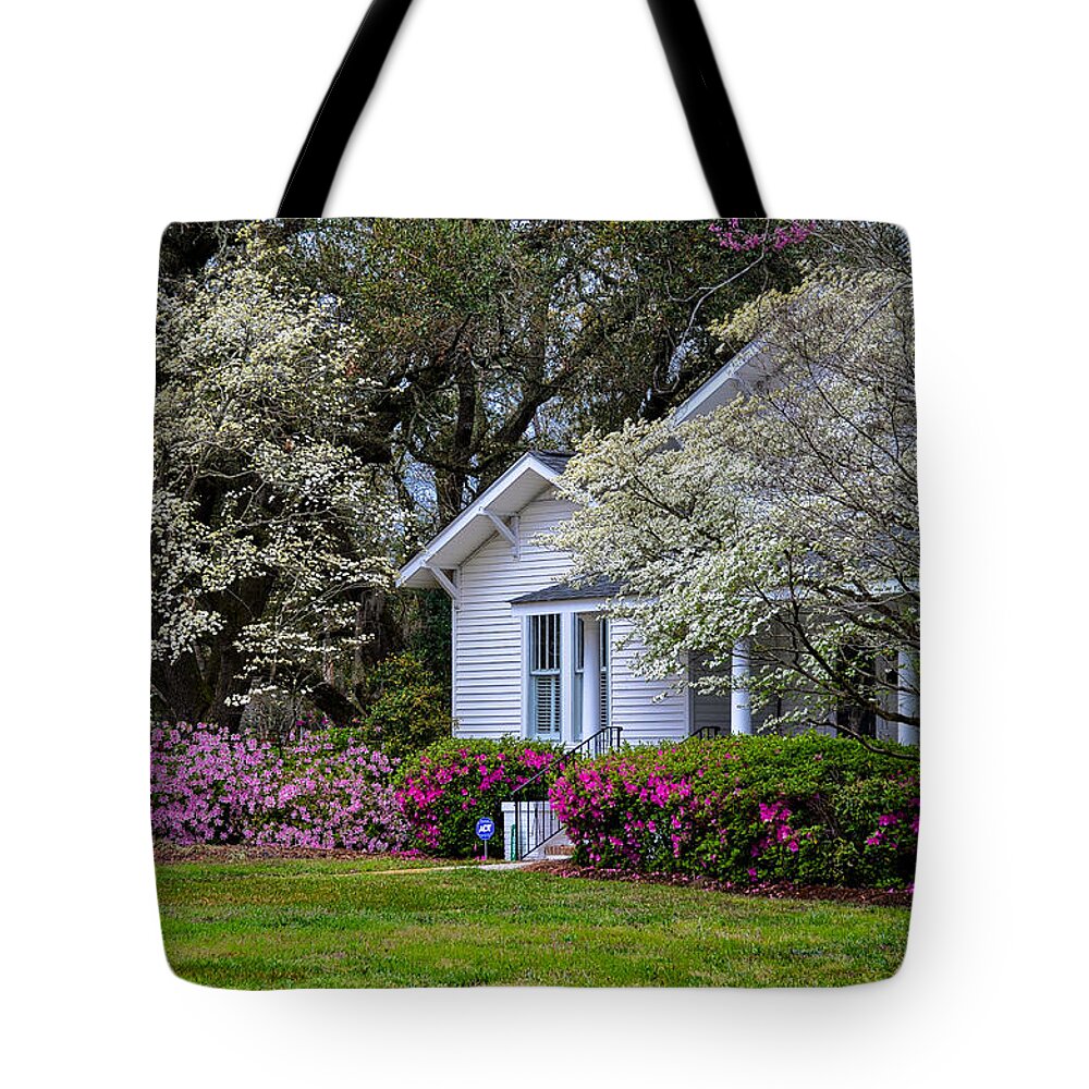 Flowers Tote Bag featuring the photograph Sweet Southern Spring by Linda Brown
