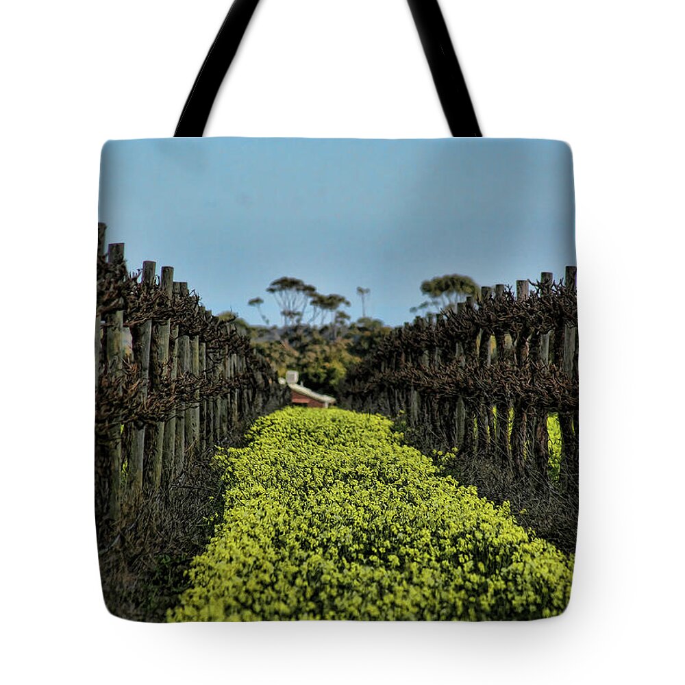 Vines Tote Bag featuring the photograph Sweet Vines by Douglas Barnard