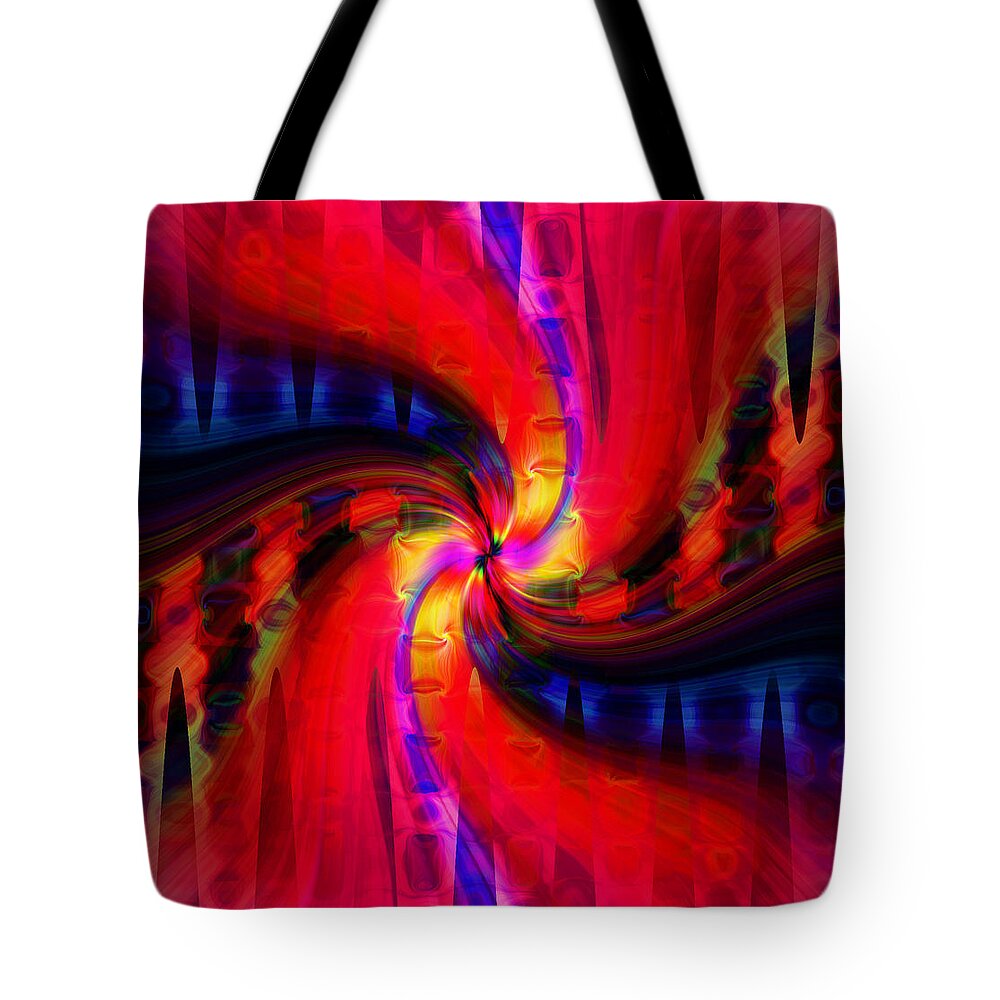 Purple Tote Bag featuring the photograph Swirl Delight by Cherie Duran