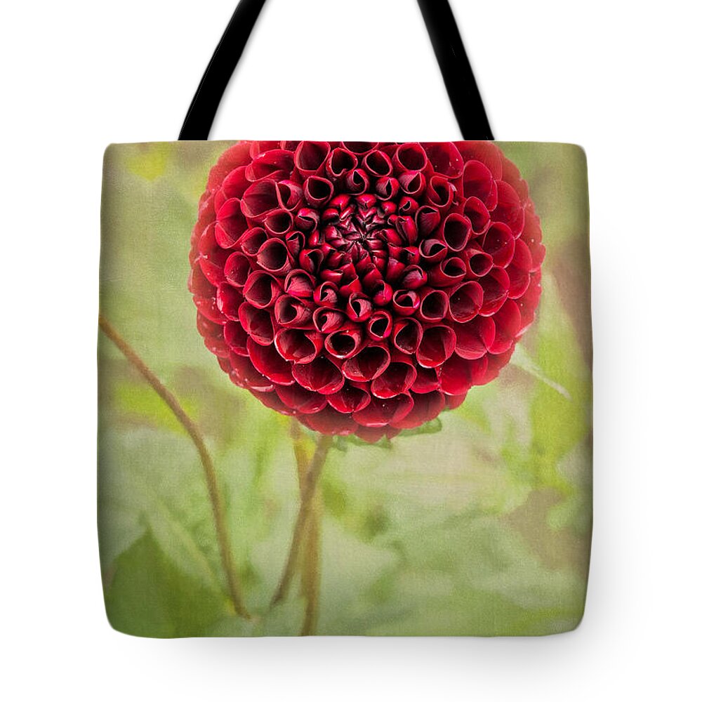  Tote Bag featuring the photograph Swirl of Red by Marilyn Cornwell