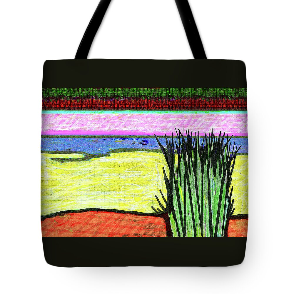 Watauga River Tote Bag featuring the digital art Sycamore Shoals by Rod Whyte