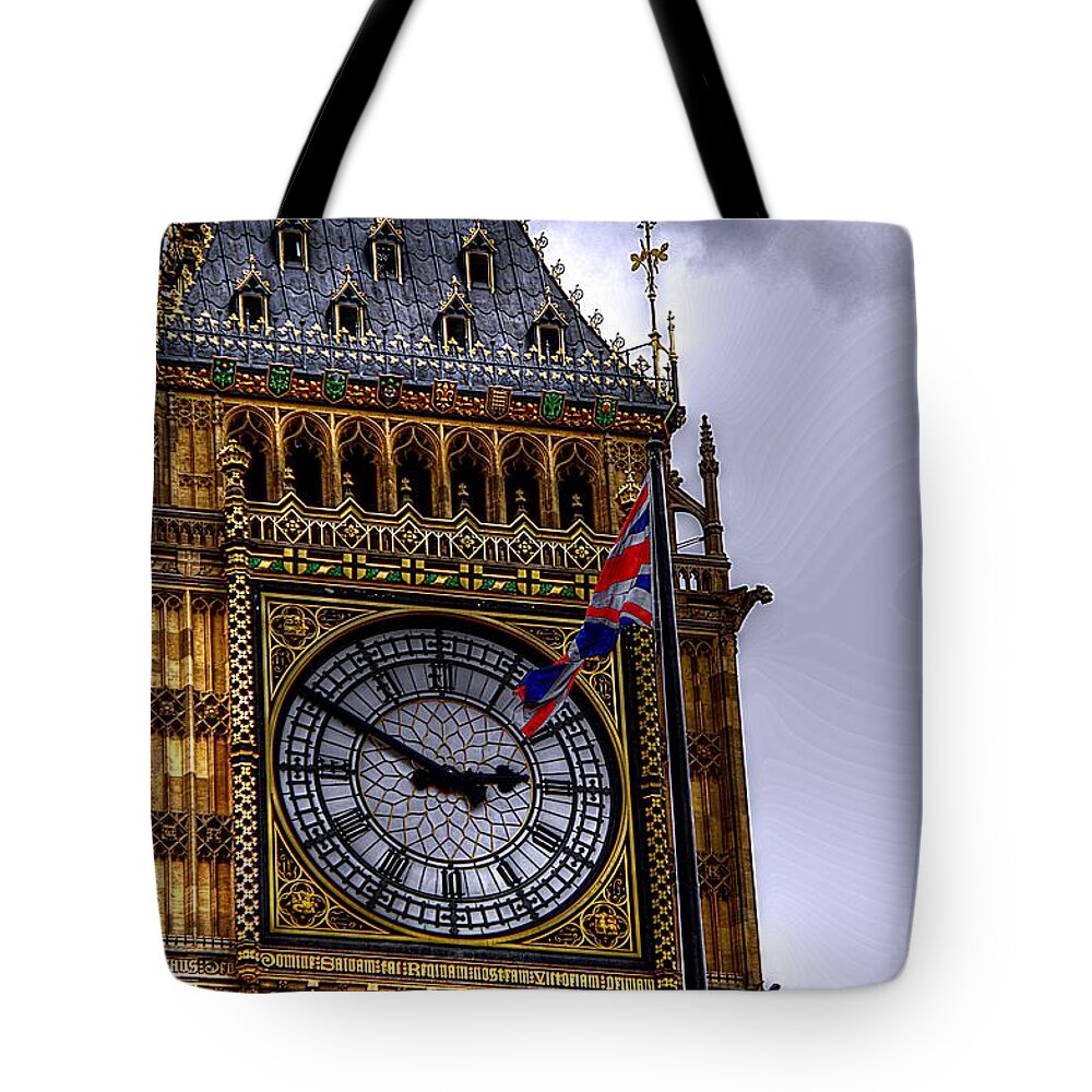 Big Ben Tote Bag featuring the photograph Symbols of London by Karen McKenzie McAdoo