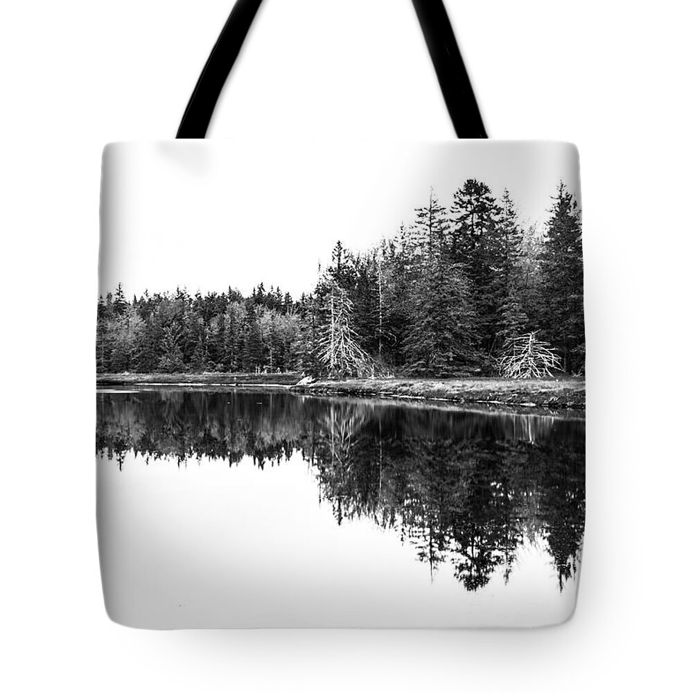 Pine Trees Tote Bag featuring the photograph Symmetry by Holly Ross