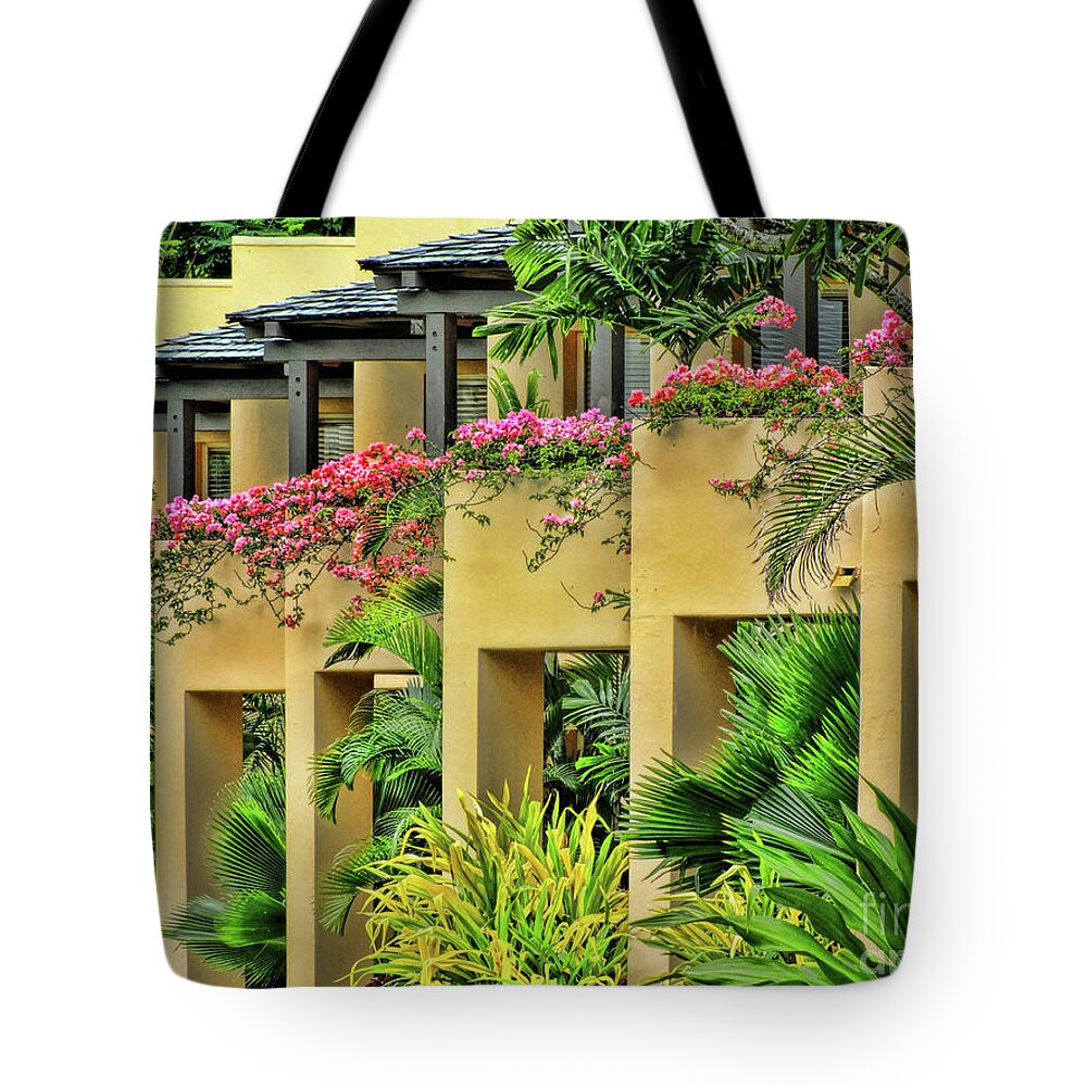 Fiji Tote Bag featuring the photograph Symmetry by Karen Lewis