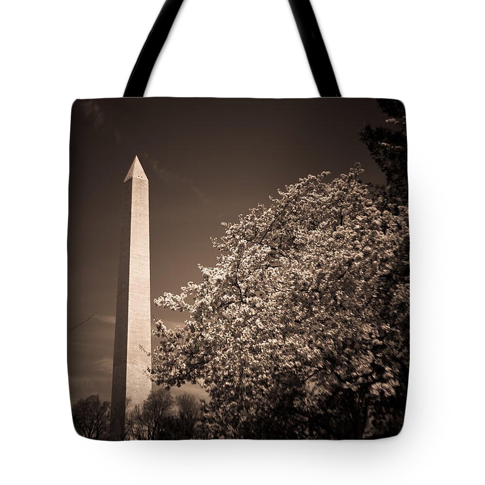 Dc Tote Bag featuring the photograph Great Heights by Carlee Ojeda