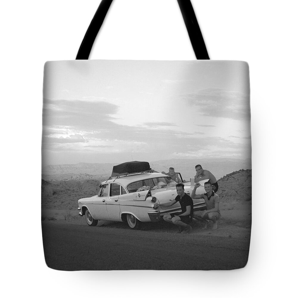 Tail Fins Tote Bag featuring the photograph Tail Fins by Kerry Beverly