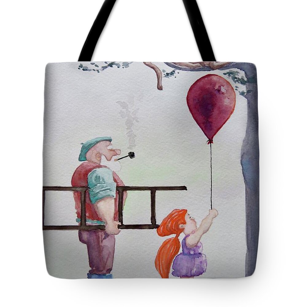  Painting Tote Bag featuring the painting Take It Please by Geni Gorani