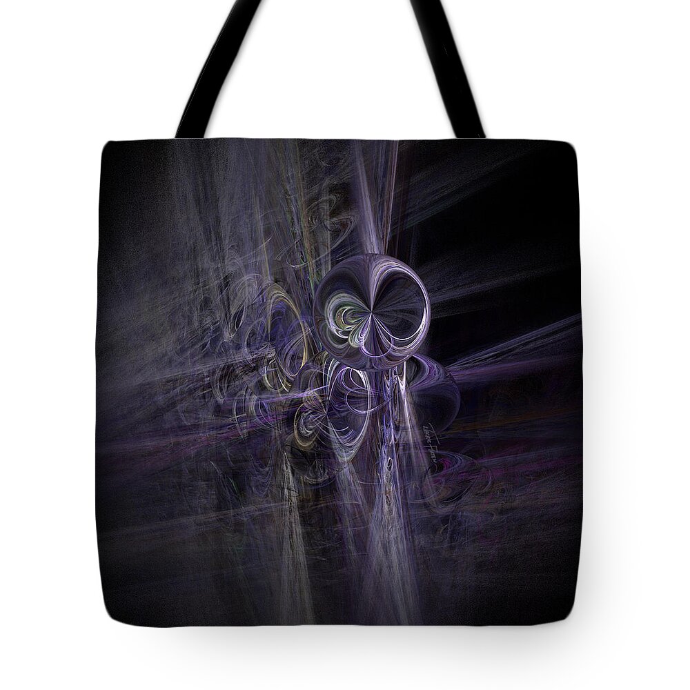 Fineartamerica.com Tote Bag featuring the painting Take me to your leader by Jackie Flaten