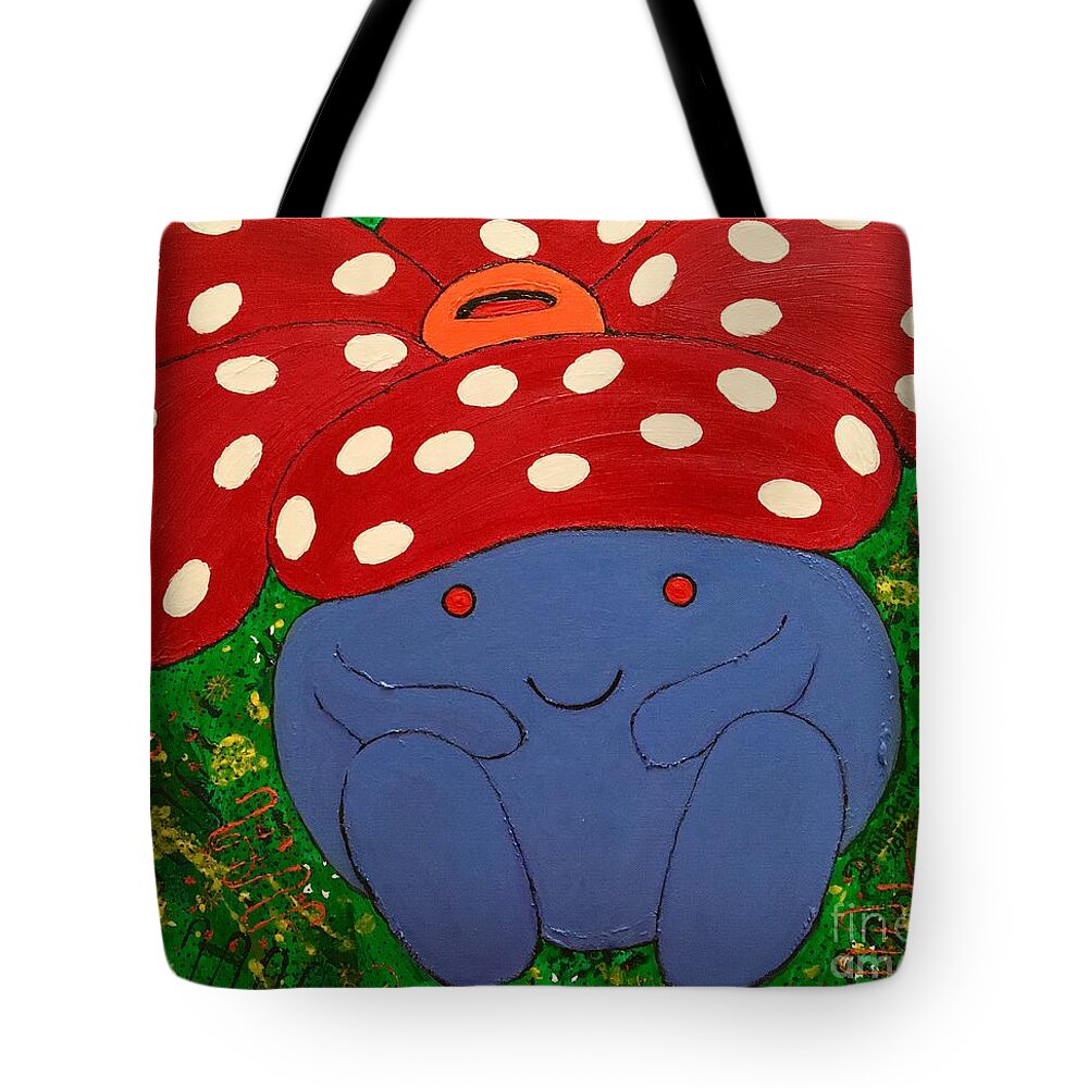 Acrylic Tote Bag featuring the painting Taking A Rest by Denise Railey