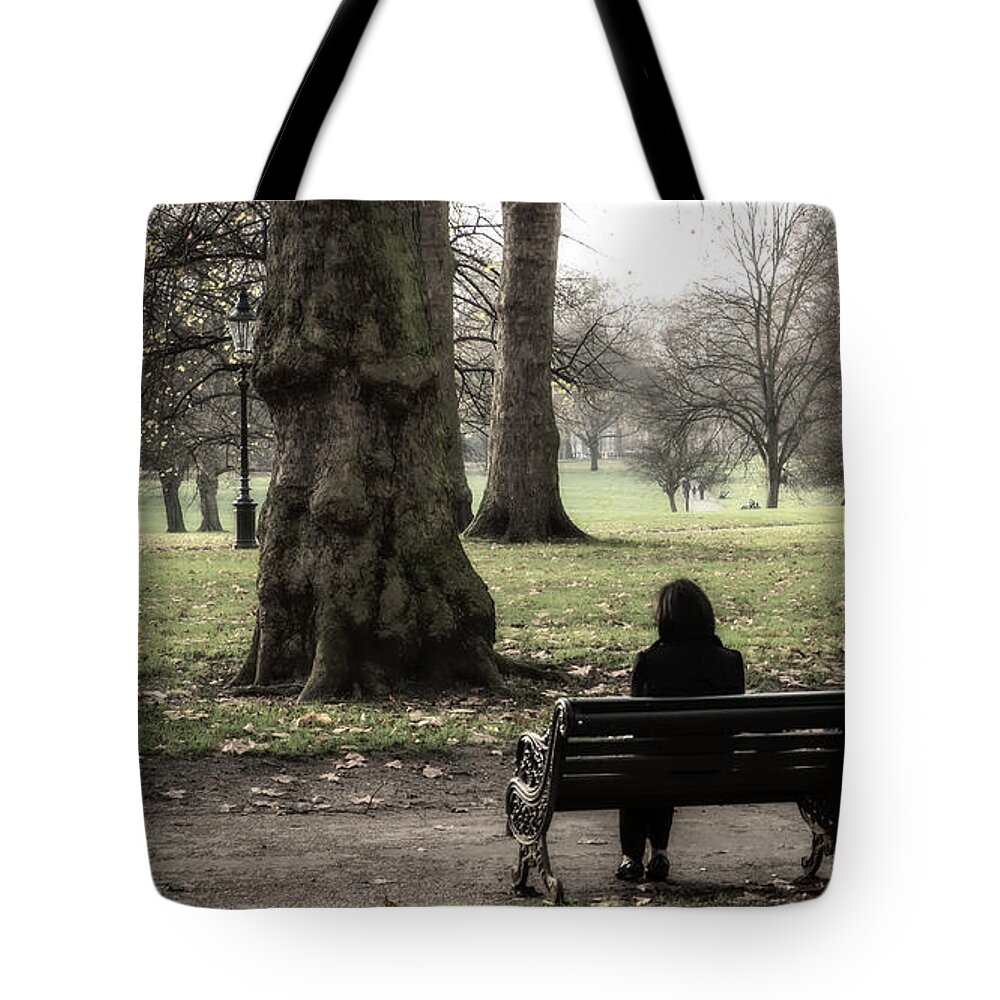 London Tote Bag featuring the photograph Talking to the Ents by Glenn DiPaola