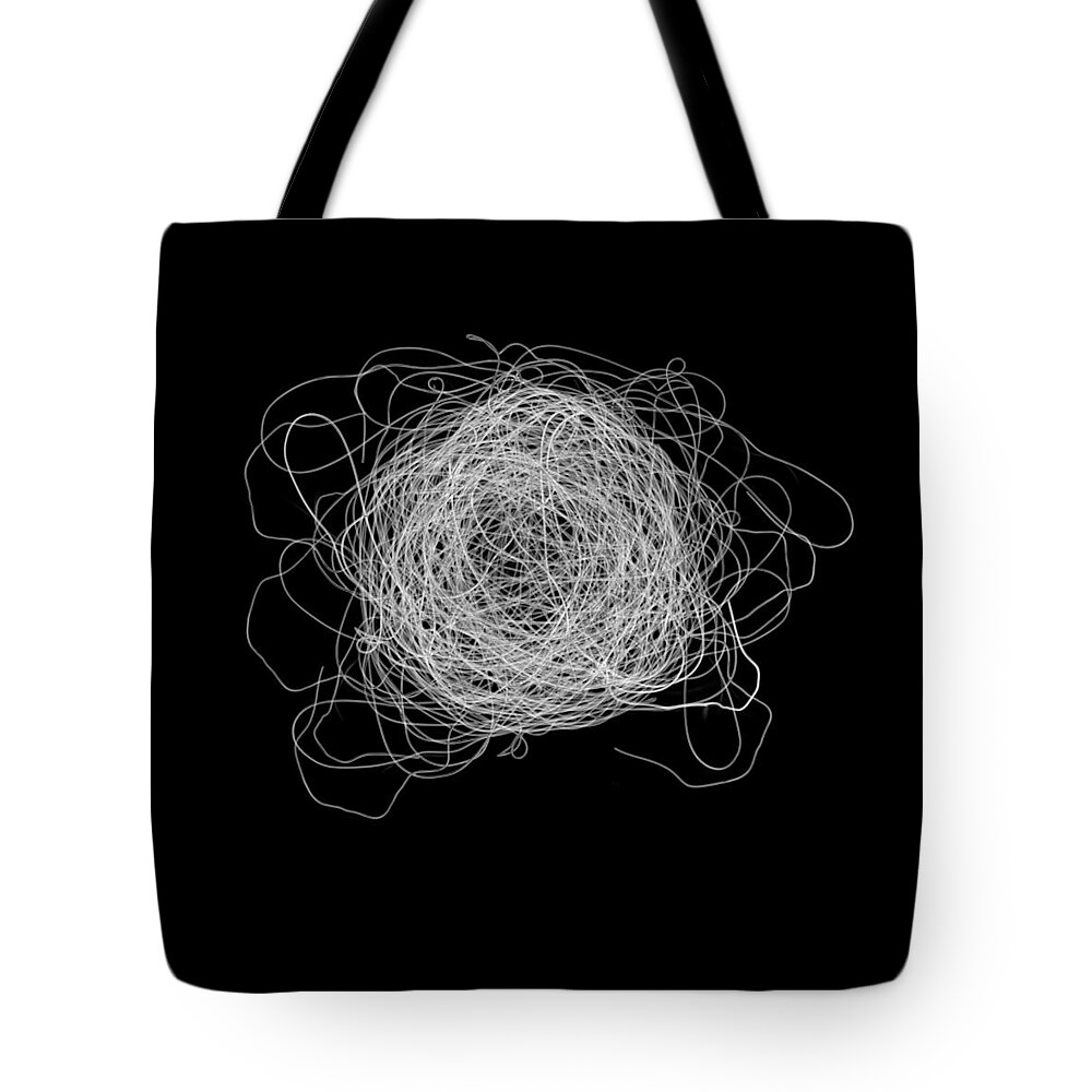 Abstract Photography Tote Bag featuring the photograph Tangled and Twisted by Scott Norris