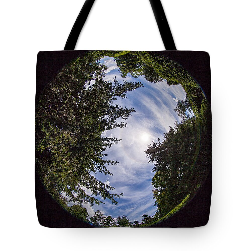 Fisheye Tote Bag featuring the photograph The Berkshires 944 by Michael Fryd