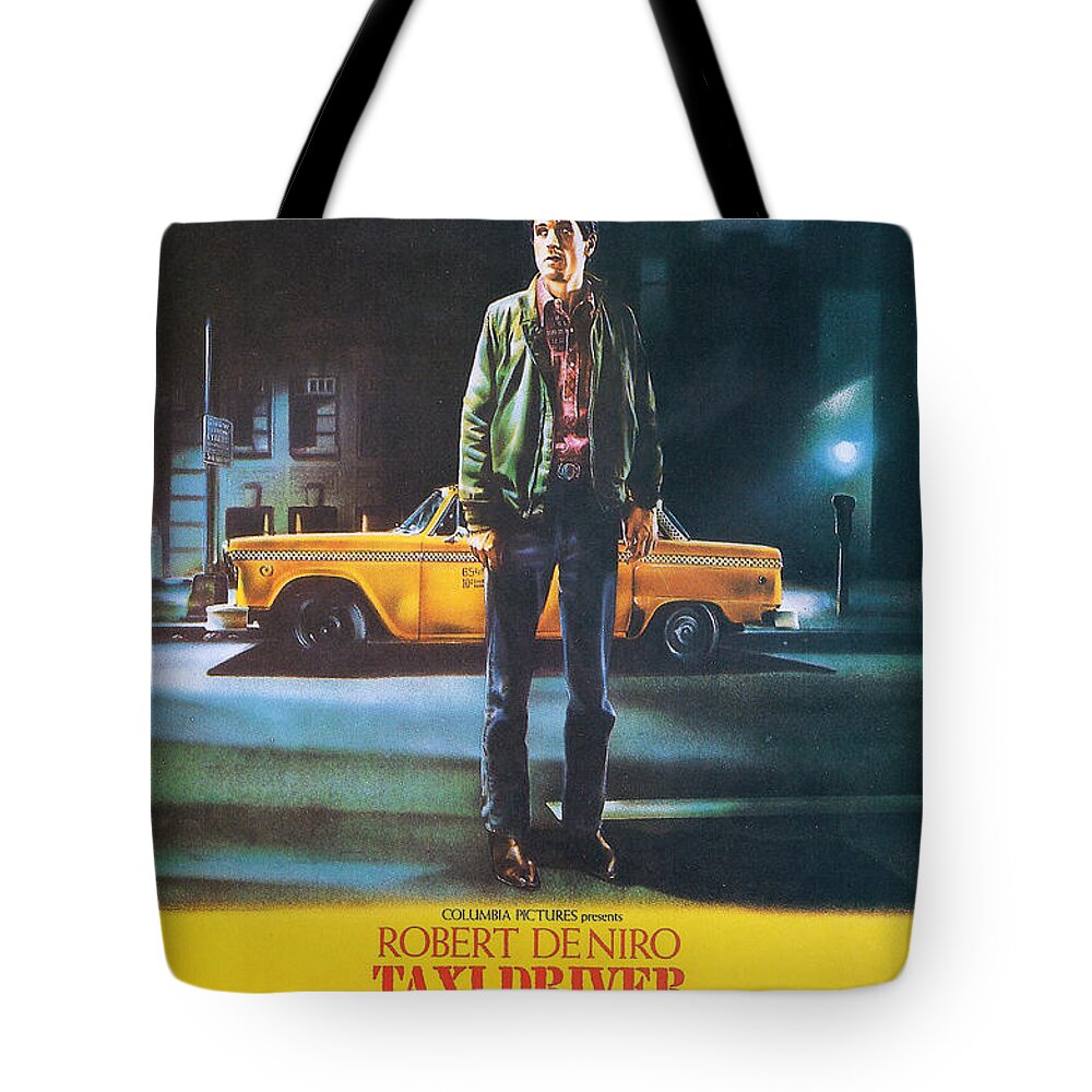 Taxi Driver Tote Bag featuring the photograph Taxi Driver - Robert De Niro by Georgia Fowler