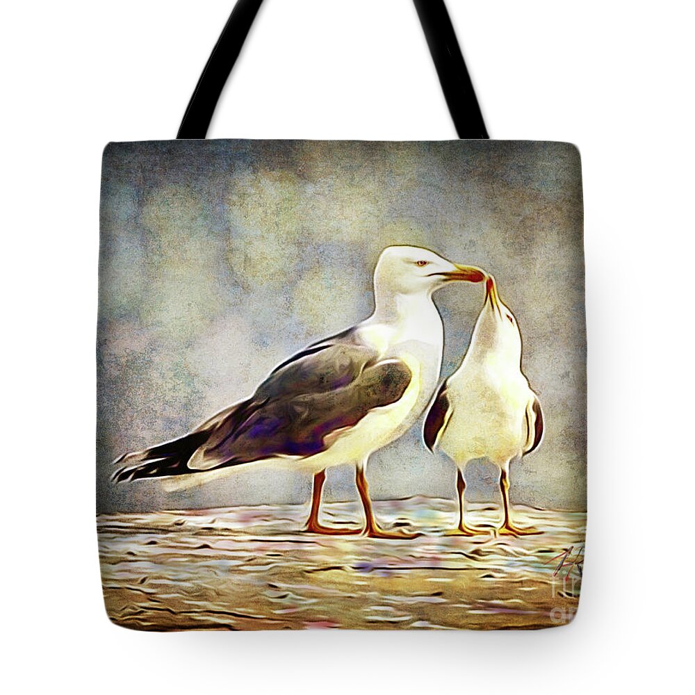 I Love You Tote Bag featuring the painting Te Amo - I love you by Horst Rosenberger